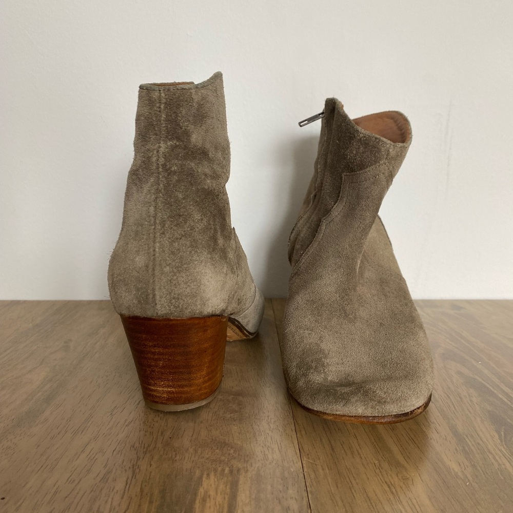 #isabelmarant #booties #suede #boots #suedeboots - Picture 2 of 4